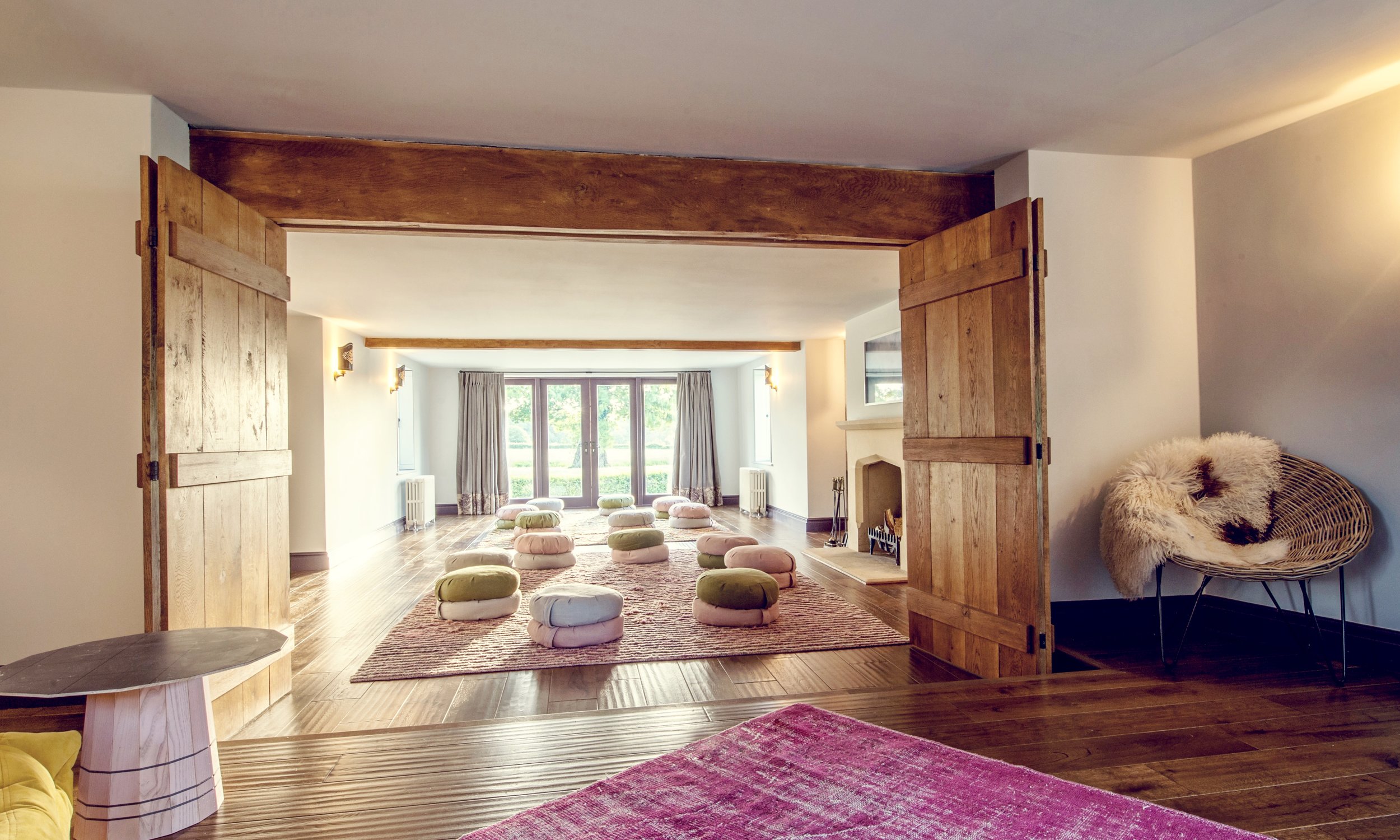 GF - 05 - Group room with bespoke meditation cushions by locals 'Fine Quality Feather'jpg.jpg