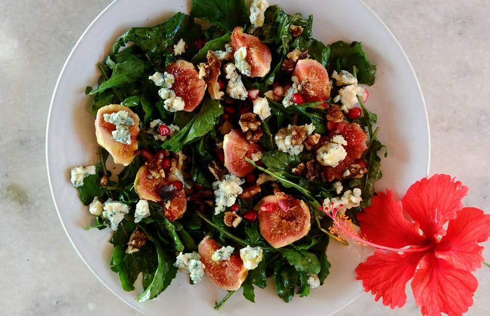 Yoga Explorers yoga holiday in South Goa - delicious mediterranean dining